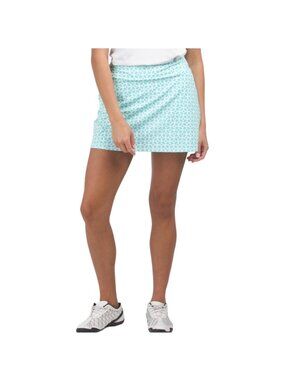 Tommy Bahama Active NWT $118 Green/White Print A-Line Skort, Women’s Size XL